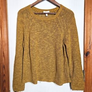 Eileen Fisher Size:S/P Green Sweater Organic Linen Organic Cotton
